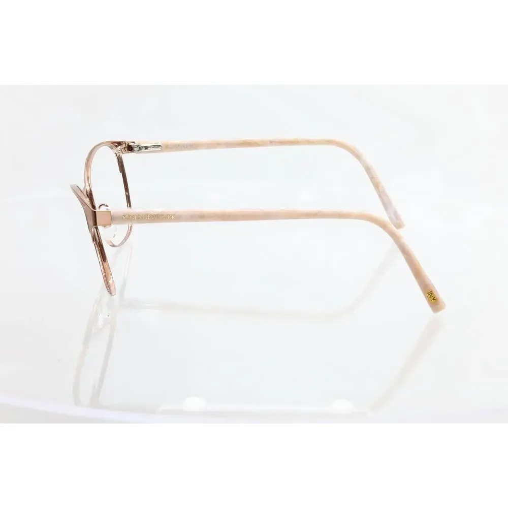 Jones New York J491 58-17-140mm ROSE/GOLD Eyeglass FRAMES ONLY - VERY GOOD